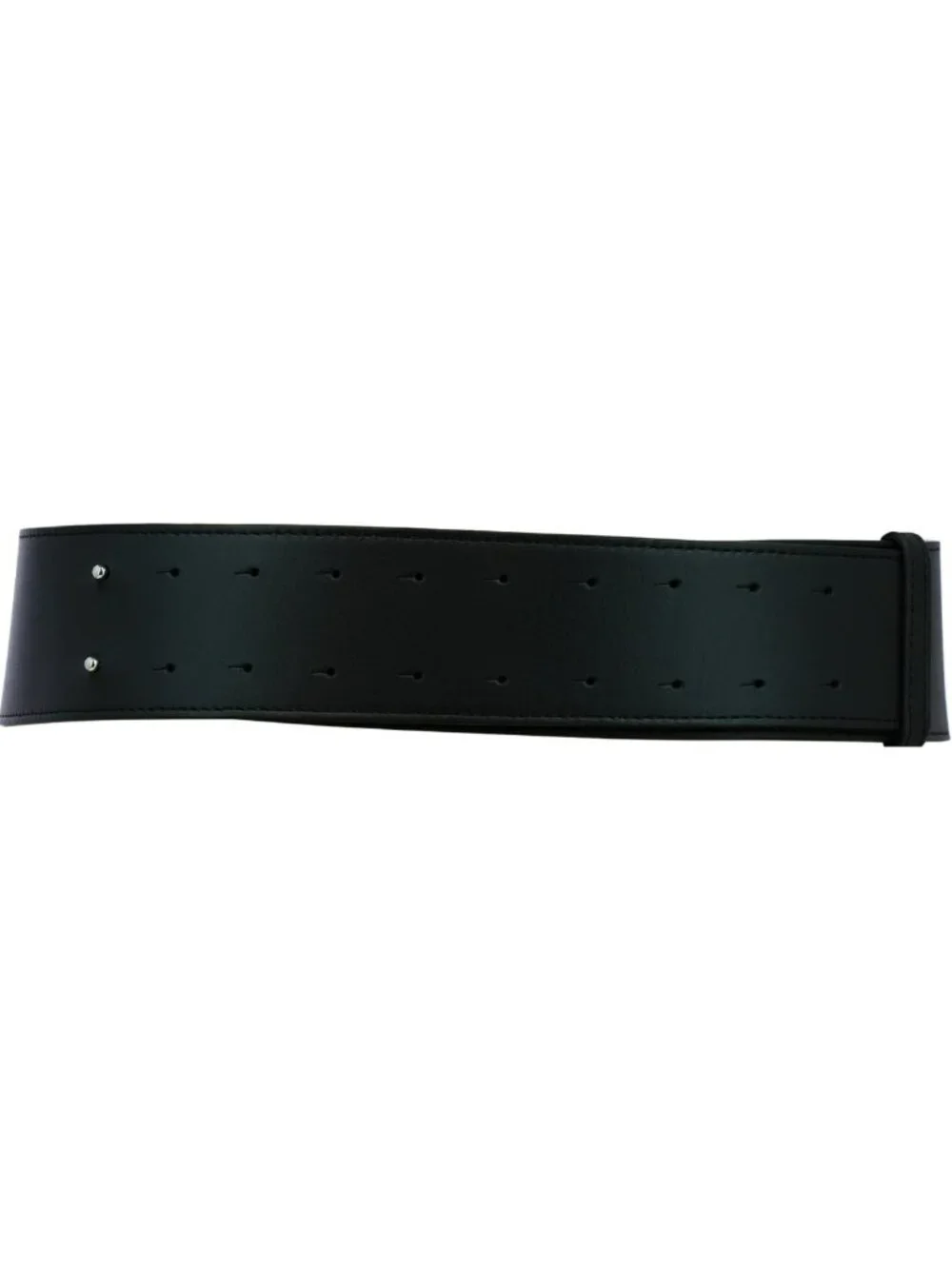 Stylish Women's Wide Genuine Leather Belt with Round Cross Buckle - Perfect